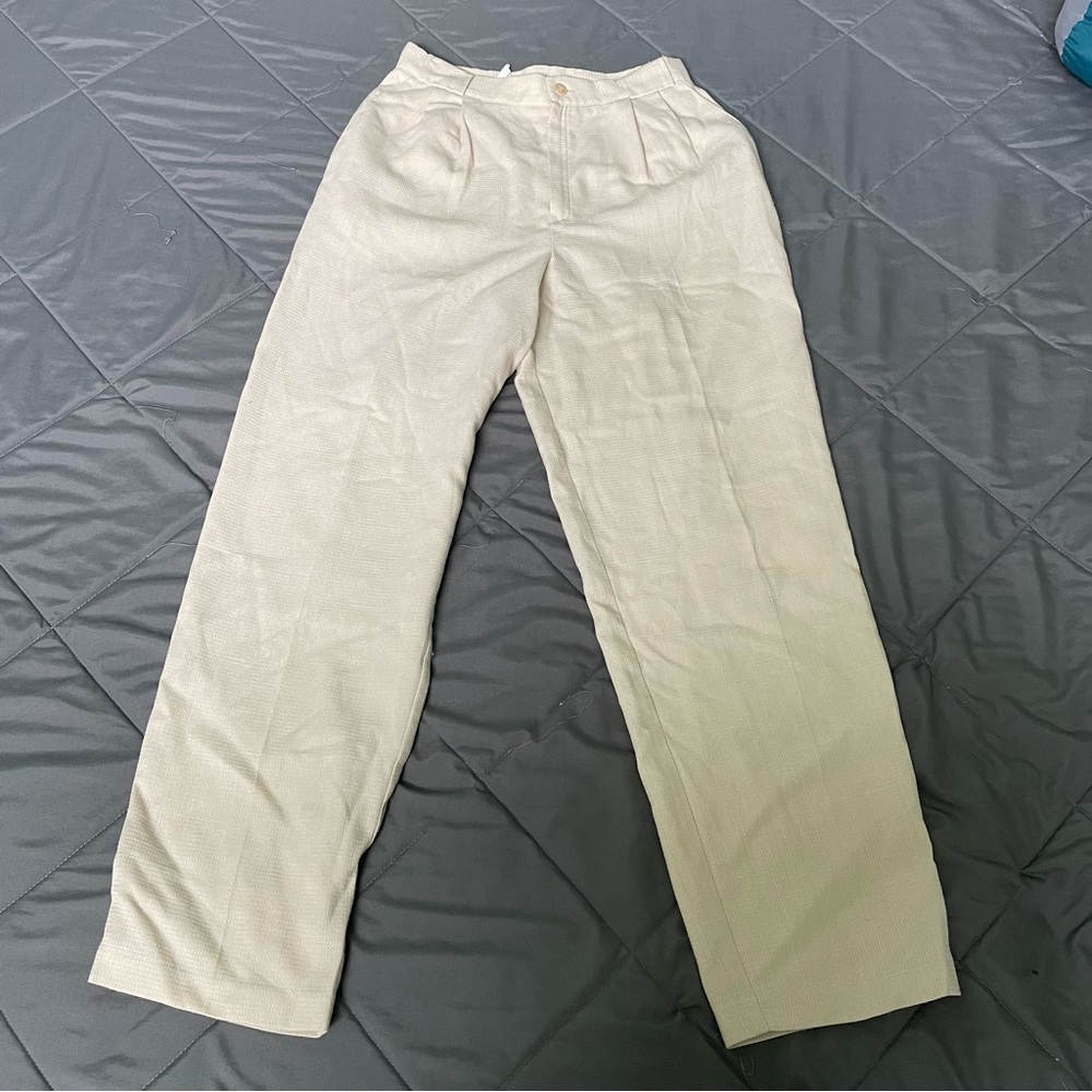 Vintage Cream Pant Trouser Fundamental Things